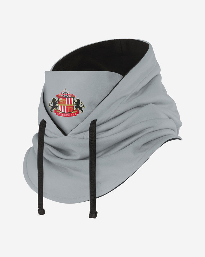 Sunderland AFC Grey Drawstring Hooded Snood FOCO - FOCO.com | UK & IRE