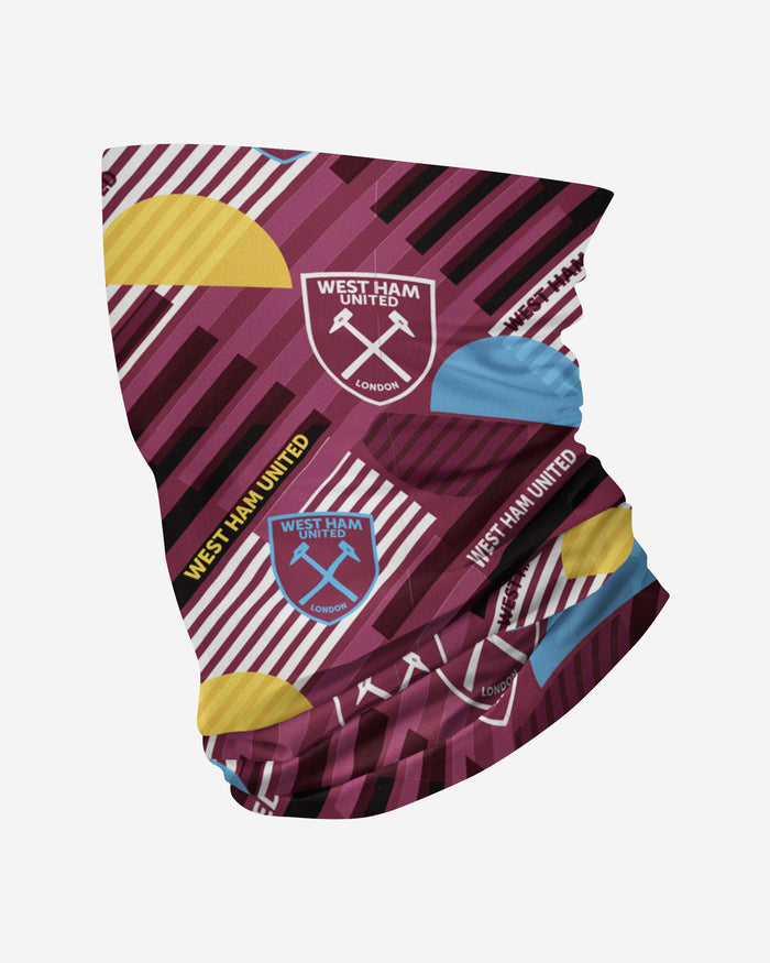 West Ham United FC Geo Snood Scarf FOCO - FOCO.com | UK & IRE