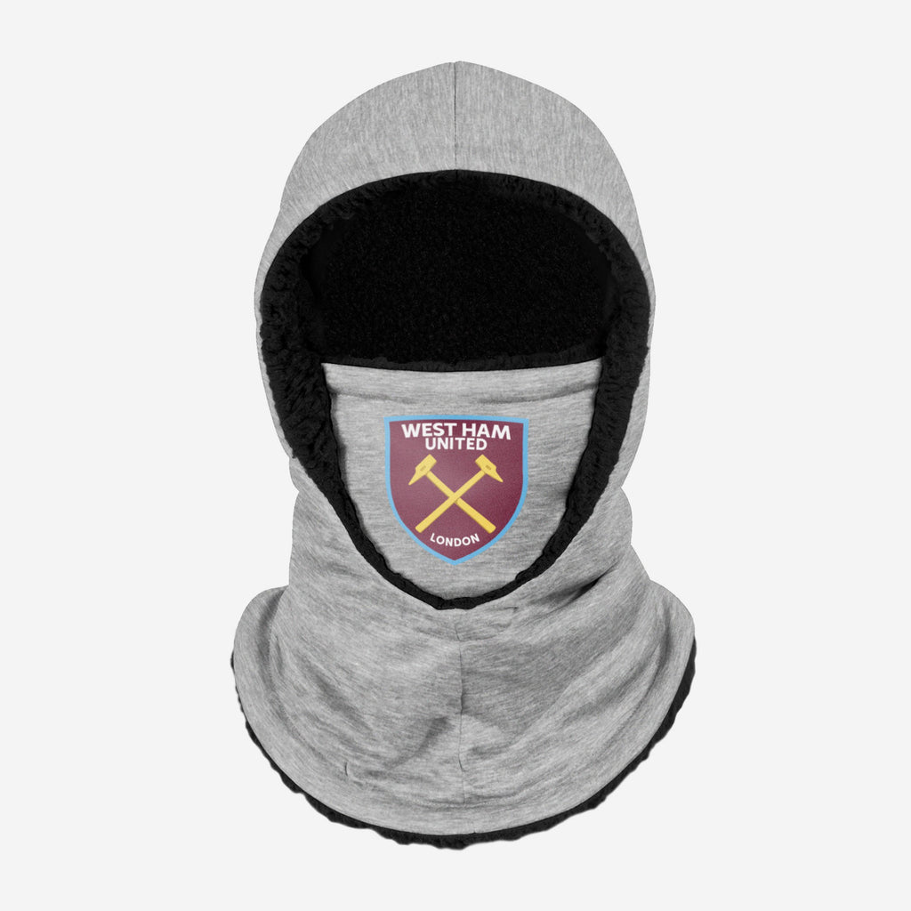 West Ham United FC Grey Hooded Snood FOCO - FOCO.com | UK & IRE