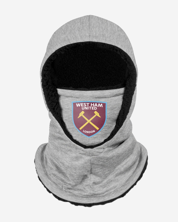 West Ham United FC Grey Hooded Snood FOCO - FOCO.com | UK & IRE