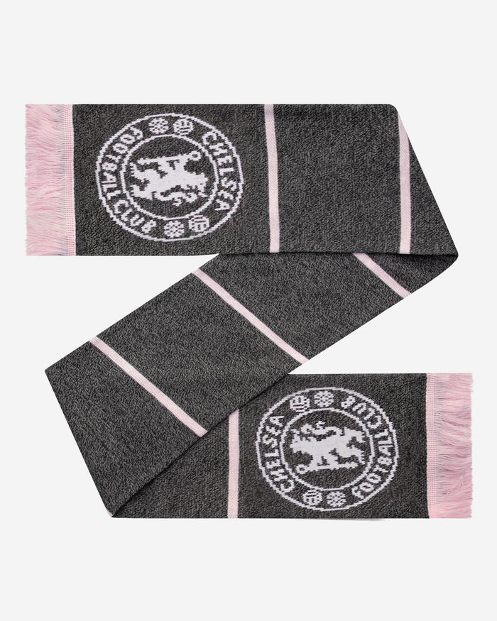 Chelsea FC Grey Marl Pink Scarf FOCO - FOCO.com | UK & IRE