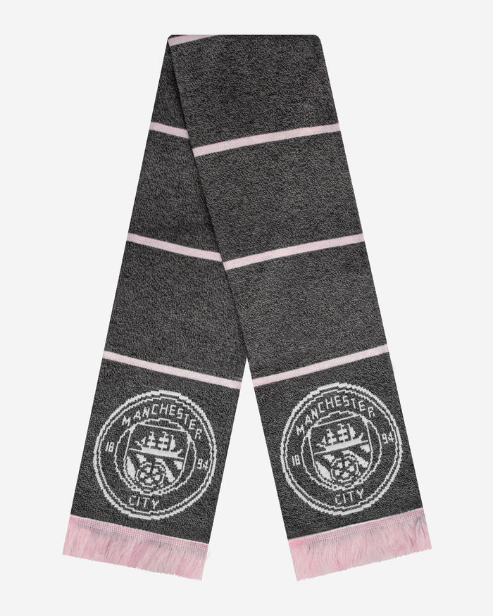 Manchester City FC Grey Marl Pink Scarf FOCO - FOCO.com | UK & IRE