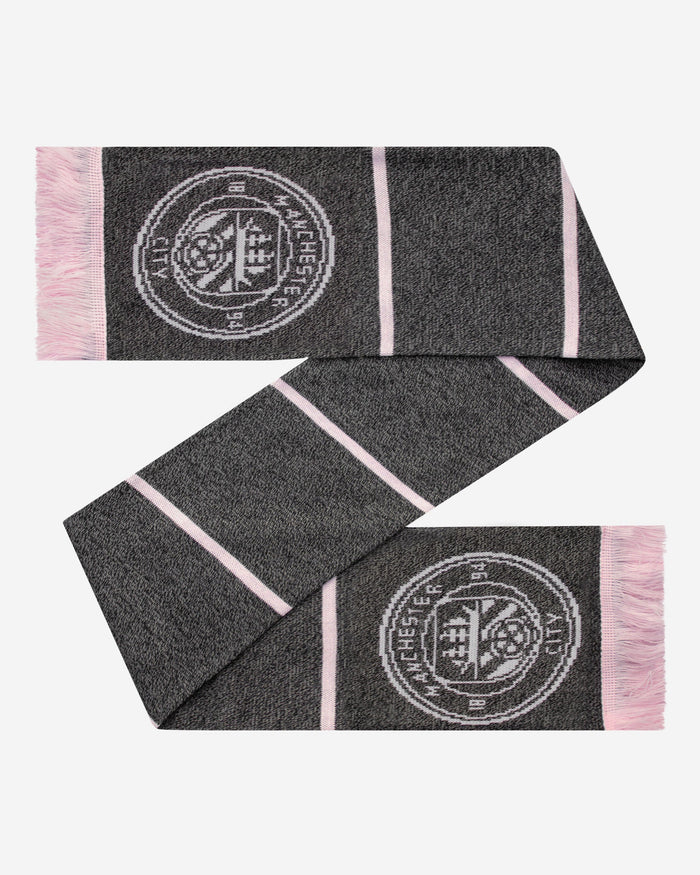 Manchester City FC Grey Marl Pink Scarf FOCO - FOCO.com | UK & IRE