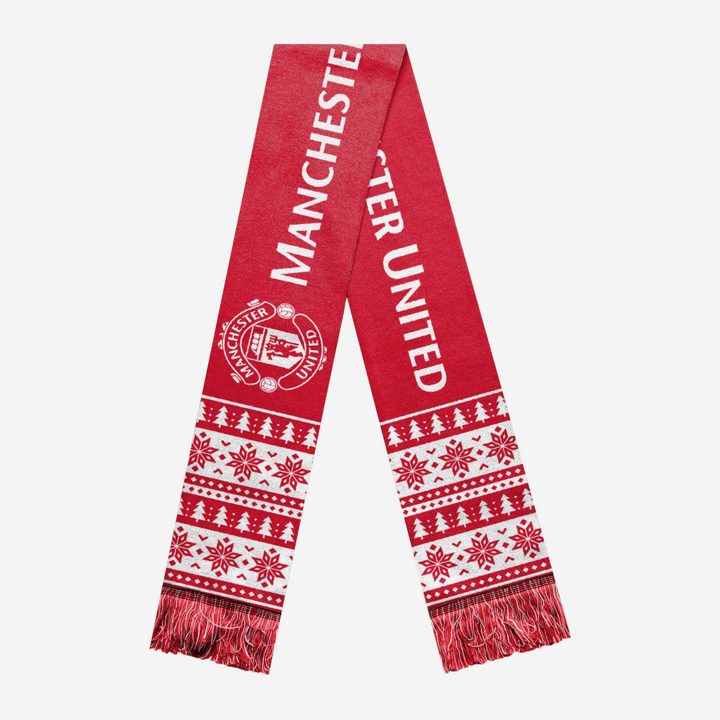 Manchester United FC Holiday Scarf FOCO - FOCO.com | UK & IRE