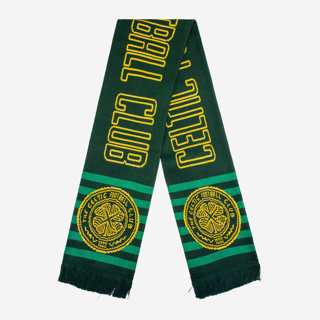 Celtic FC Metallic Thread Scarf FOCO - FOCO.com | UK & IRE