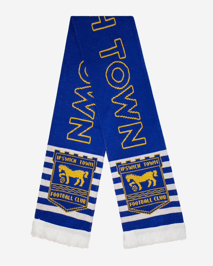 Ipswich Town FC Metallic Thread Scarf FOCO - FOCO.com | UK & IRE