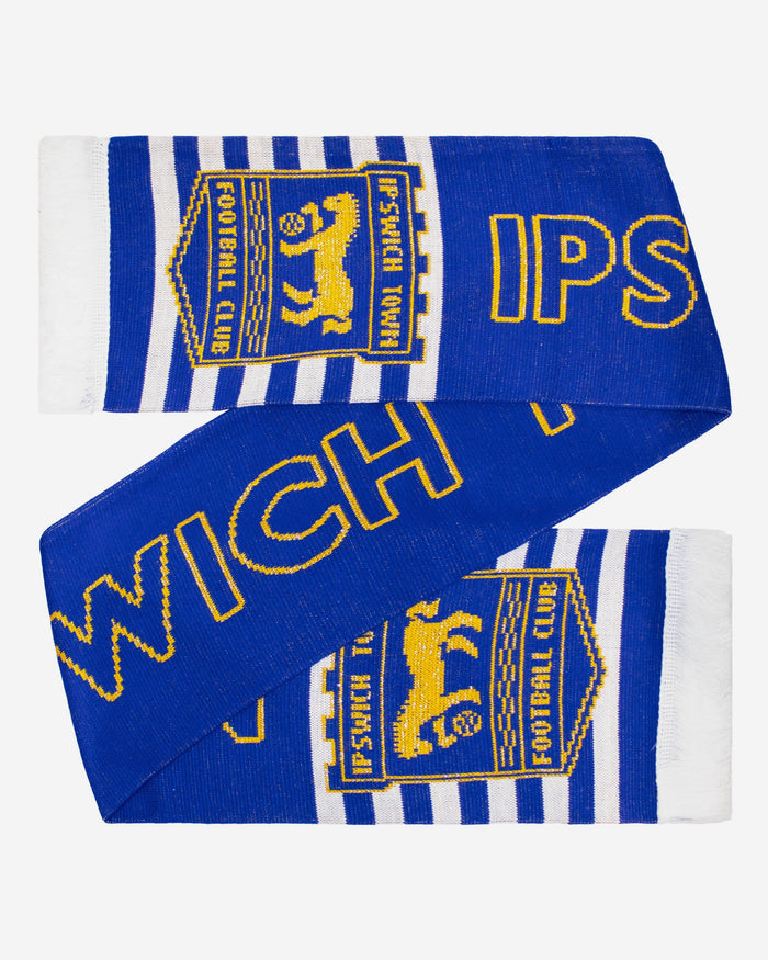 Ipswich Town FC Metallic Thread Scarf FOCO - FOCO.com | UK & IRE