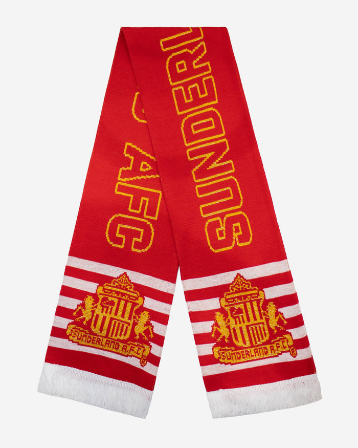 Sunderland AFC Metallic Thread Scarf FOCO - FOCO.com | UK & IRE