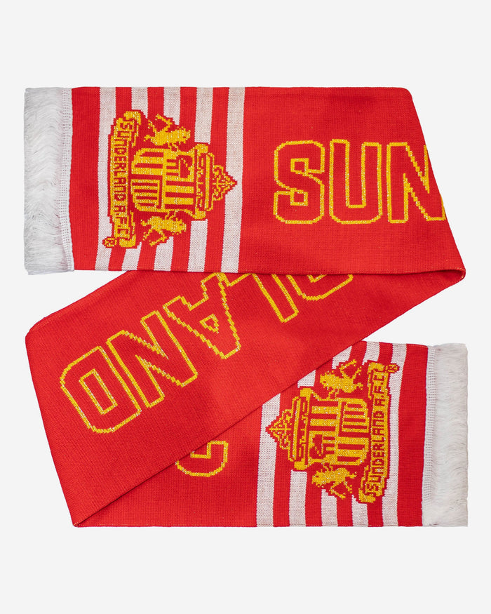 Sunderland AFC Metallic Thread Scarf FOCO - FOCO.com | UK & IRE