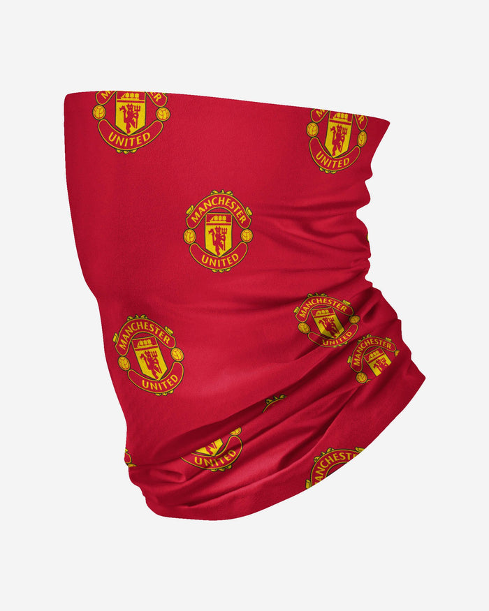 Manchester United FC Mini Print Logo Snood Scarf FOCO - FOCO.com | UK & IRE