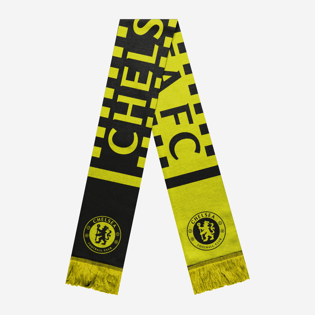 Chelsea FC Reversible Neon Scarf FOCO - FOCO.com | UK & IRE