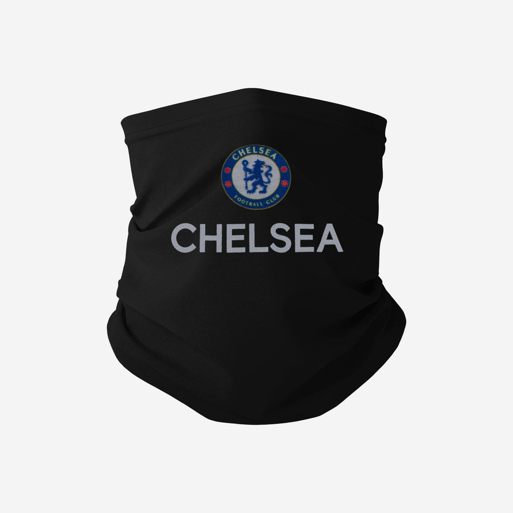 Chelsea FC Reflective Wordmark Snood Scarf FOCO - FOCO.com | UK & IRE