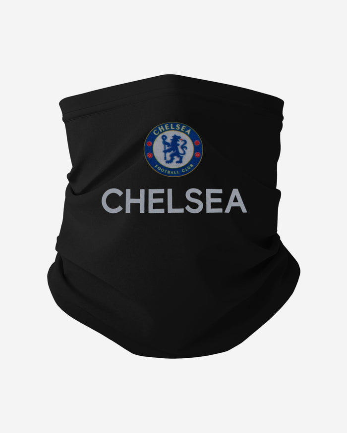 Chelsea FC Reflective Wordmark Snood Scarf FOCO - FOCO.com | UK & IRE