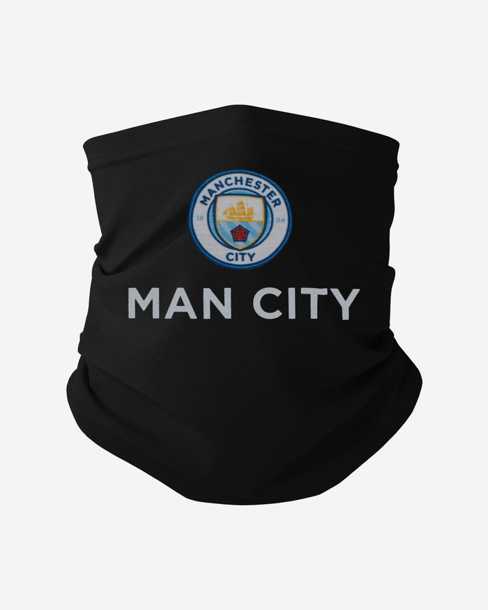 Manchester City FC Reflective Wordmark Snood Scarf FOCO - FOCO.com | UK & IRE