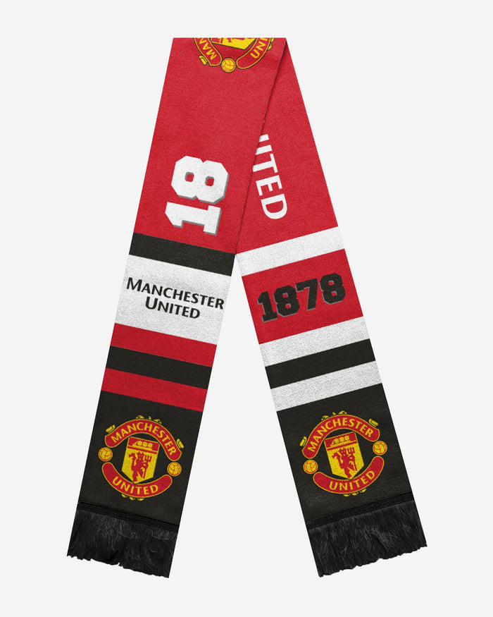Manchester United FC Retro Scarf FOCO - FOCO.com | UK & IRE