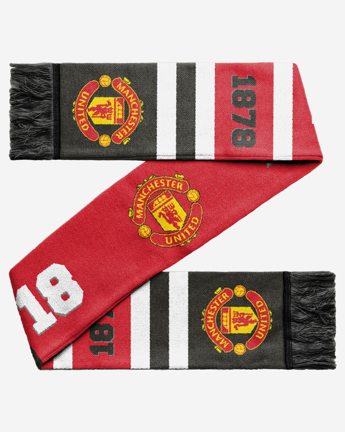 Manchester United FC Retro Scarf FOCO - FOCO.com | UK & IRE
