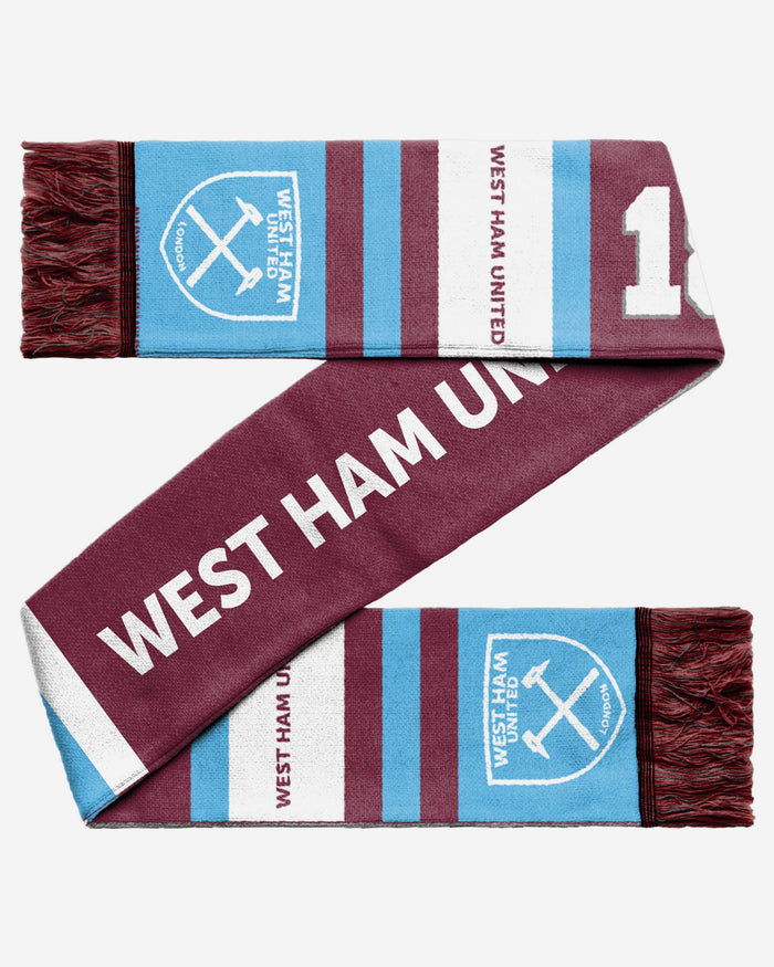 West Ham United FC Retro Scarf FOCO - FOCO.com | UK & IRE