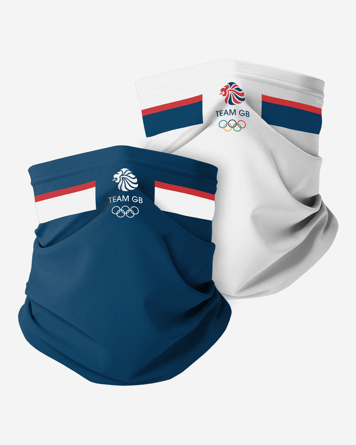 Team GB 2 Pack Stripe Snood Scarf FOCO - FOCO.com | UK & IRE