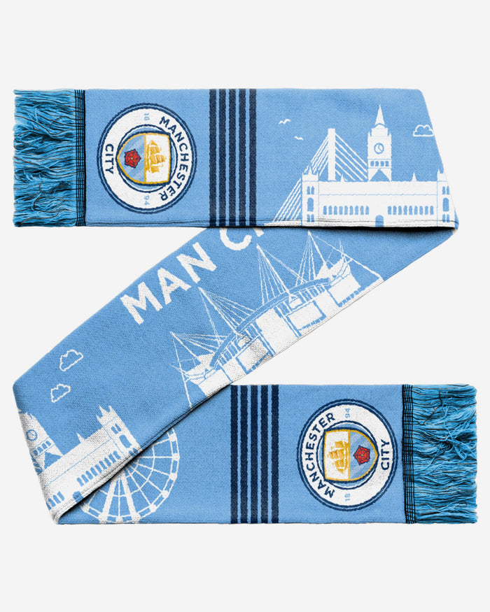Manchester City FC Skyline Scarf FOCO - FOCO.com | UK & IRE