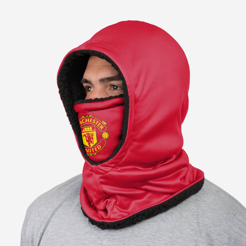 Manchester United FC Solid Hooded Snood FOCO | UK