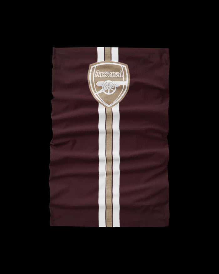 Arsenal FC Stripe Logo Reflective Snood Scarf FOCO - FOCO.com | UK & IRE