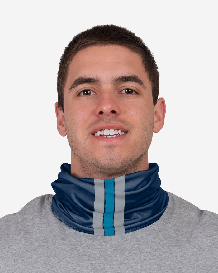 Aston Villa FC Stripe Logo Reflective Snood Scarf FOCO - FOCO.com | UK & IRE