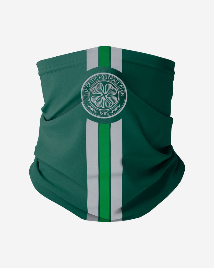 Celtic FC Stripe Logo Reflective Snood Scarf FOCO - FOCO.com | UK & IRE