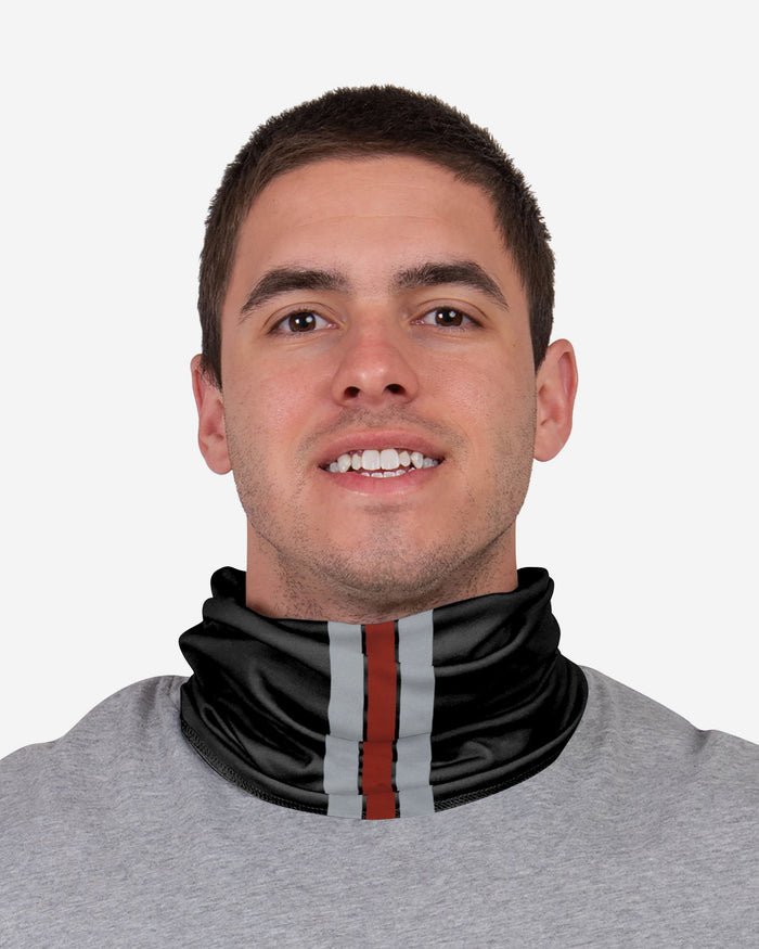 Fulham FC Stripe Logo Reflective Snood Scarf FOCO - FOCO.com | UK & IRE