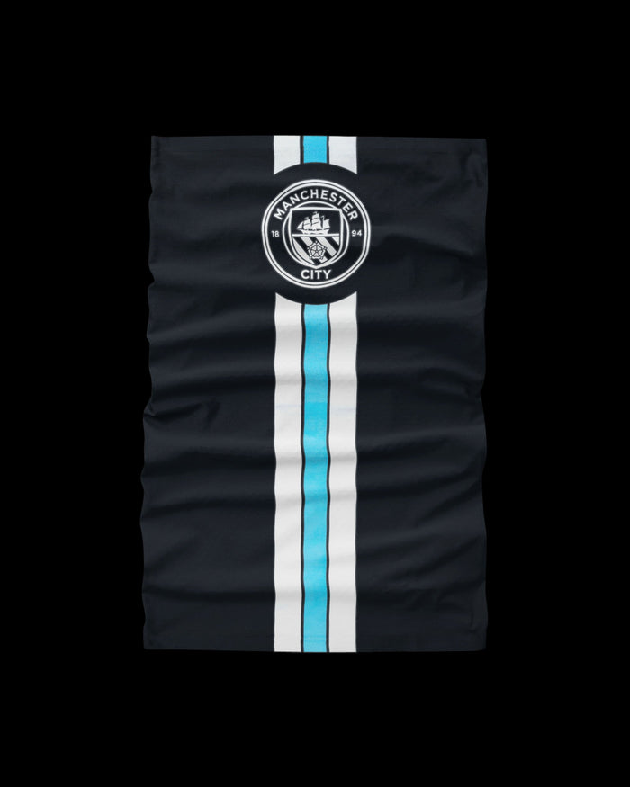 Manchester City FC Stripe Logo Reflective Snood Scarf FOCO - FOCO.com | UK & IRE