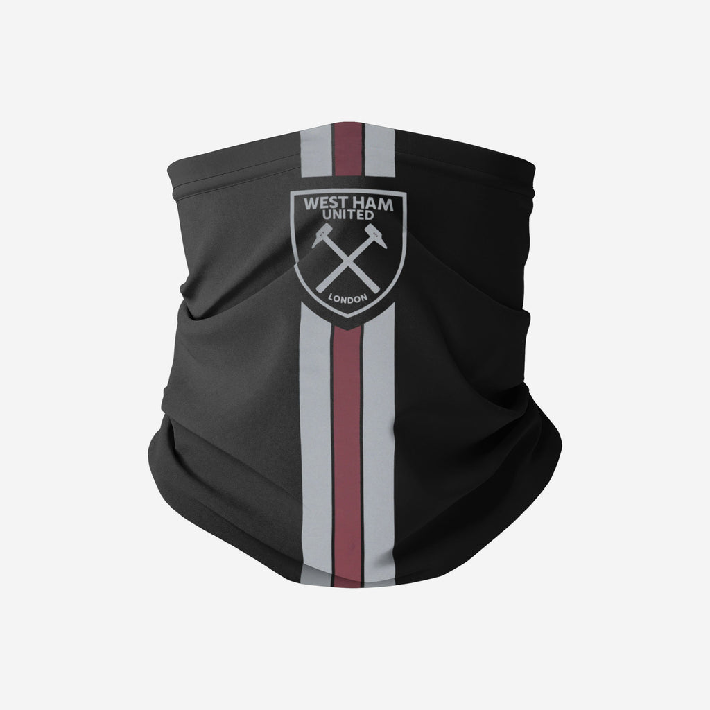 West Ham United FC Stripe Logo Reflective Snood Scarf FOCO - FOCO.com | UK & IRE