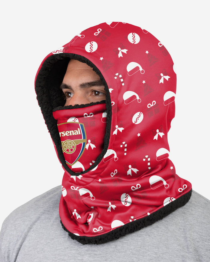 Arsenal FC Christmas Hooded Snood FOCO - FOCO.com | UK & IRE