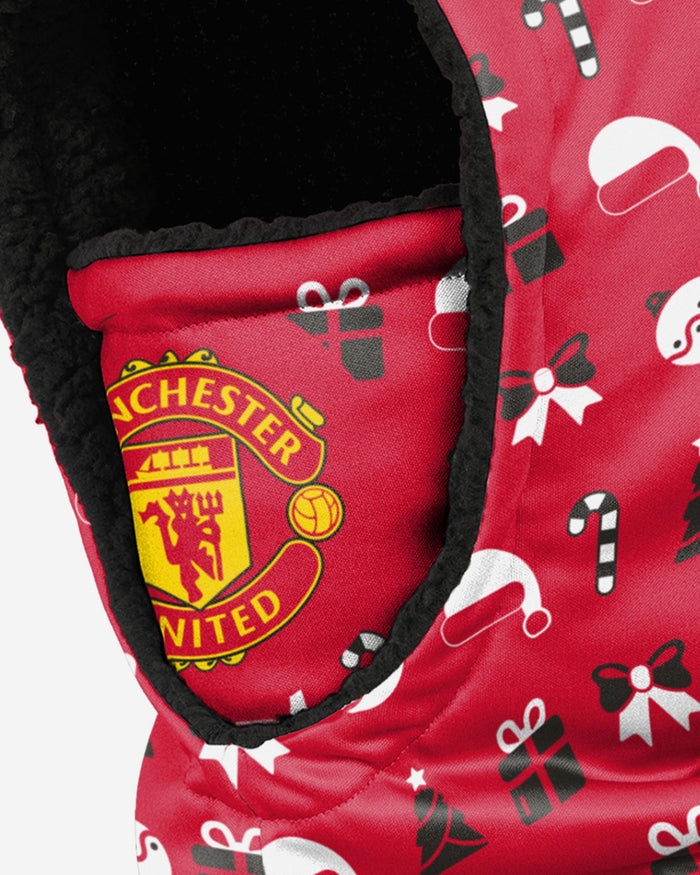 Manchester United FC Christmas Hooded Snood FOCO - FOCO.com | UK & IRE
