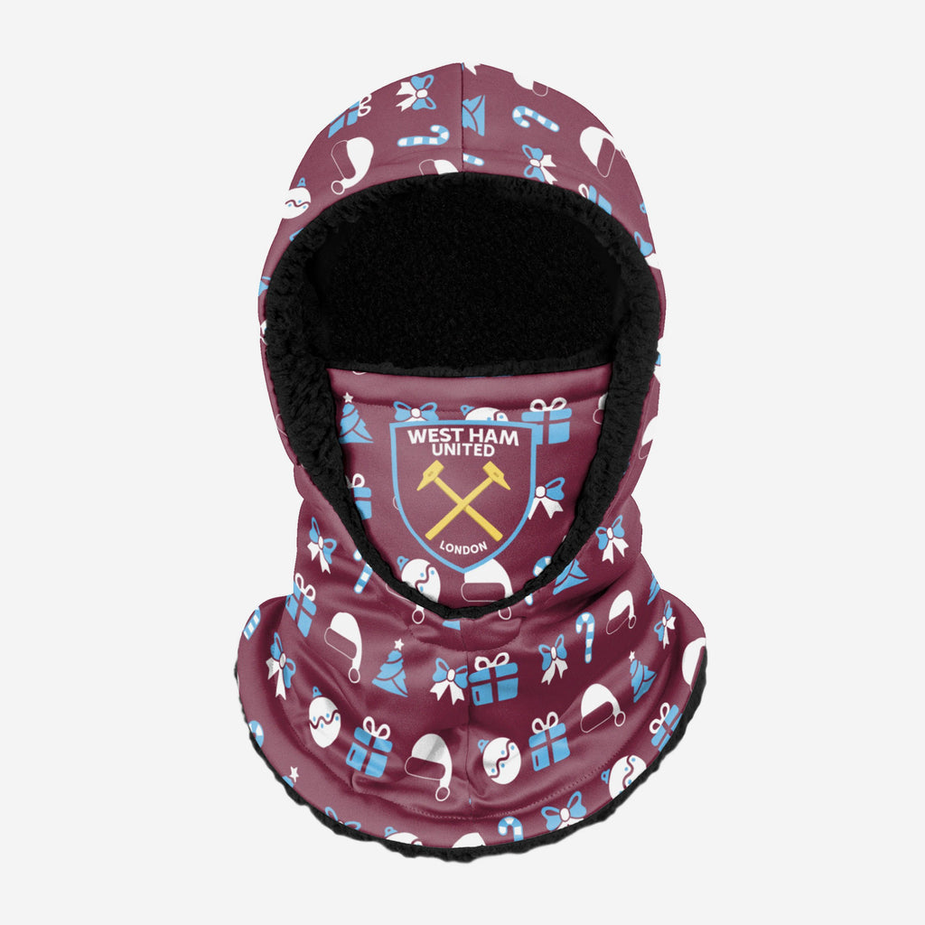 West Ham United FC Christmas Hooded Snood FOCO - FOCO.com | UK & IRE
