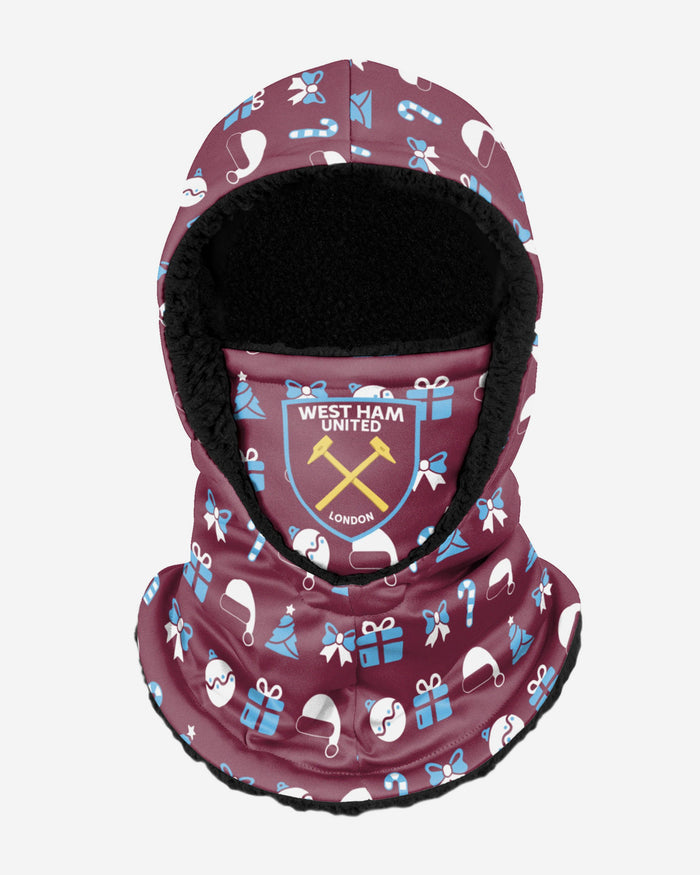 West Ham United FC Christmas Hooded Snood FOCO - FOCO.com | UK & IRE