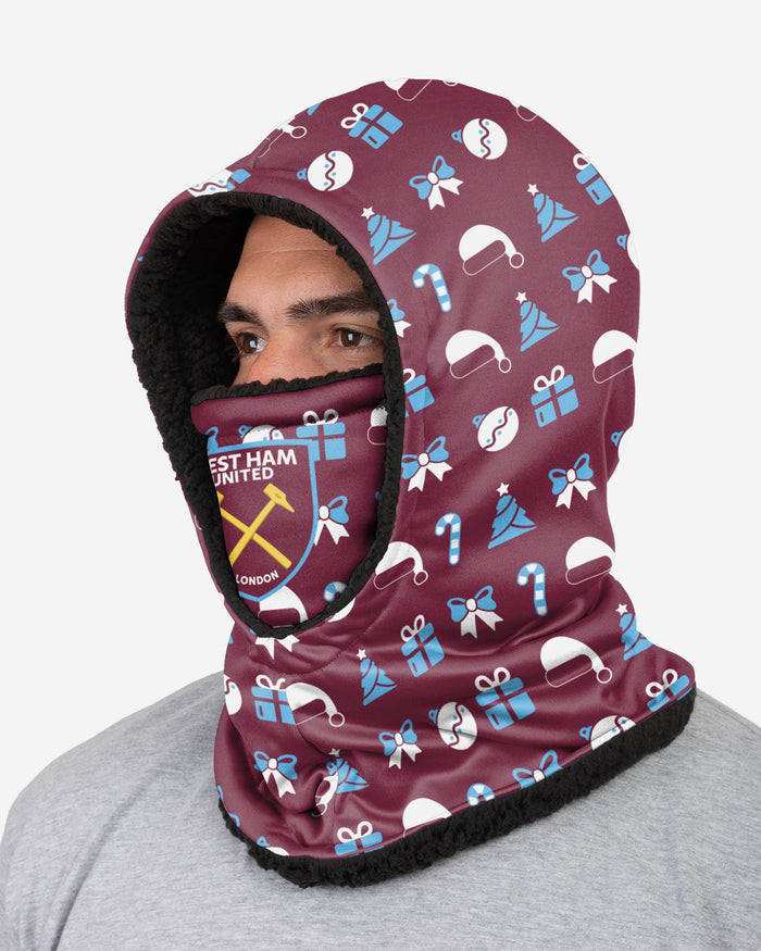 West Ham United FC Christmas Hooded Snood FOCO - FOCO.com | UK & IRE