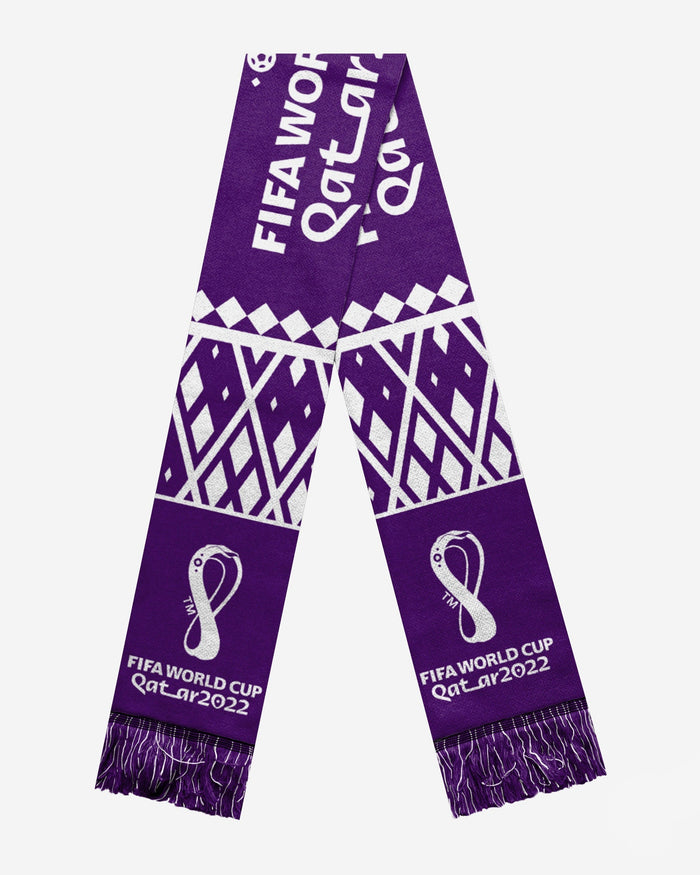 FIFA World Cup Qatar 2022 Purple Scarf FOCO - FOCO.com | UK & IRE