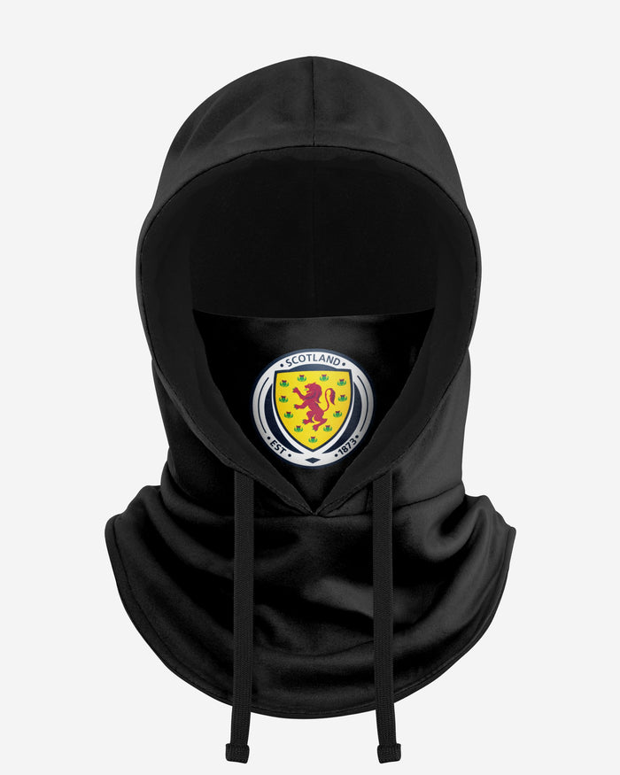 Scotland Black Drawstring Hooded Snood FOCO - FOCO.com | UK & IRE
