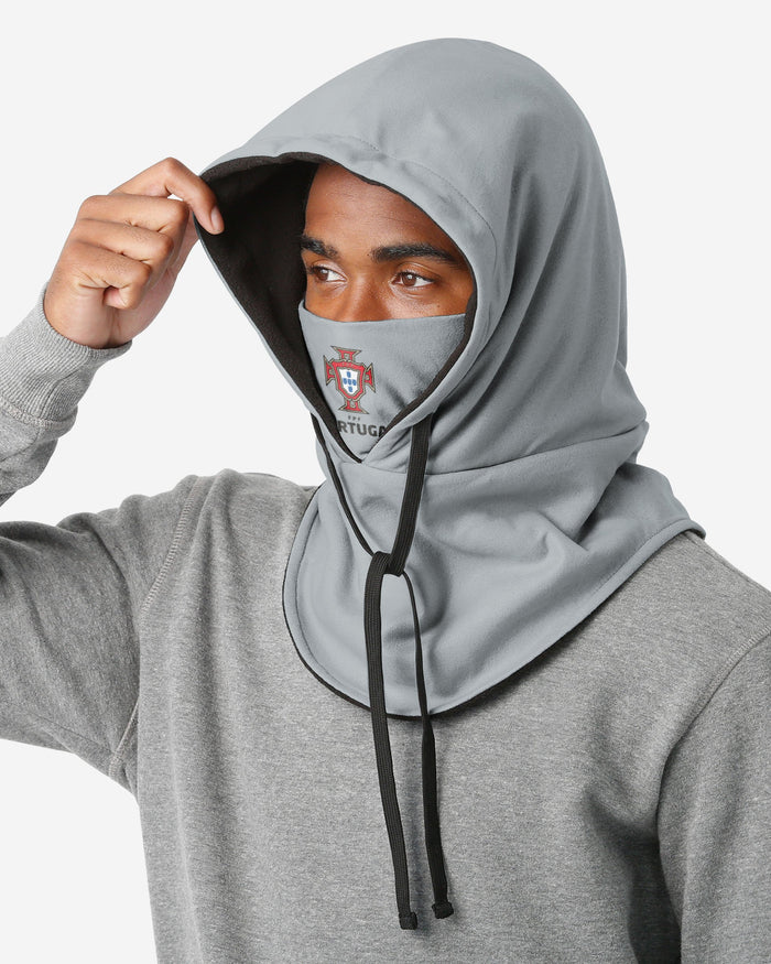 Portugal Grey Drawstring Hooded Snood FOCO - FOCO.com | UK & IRE