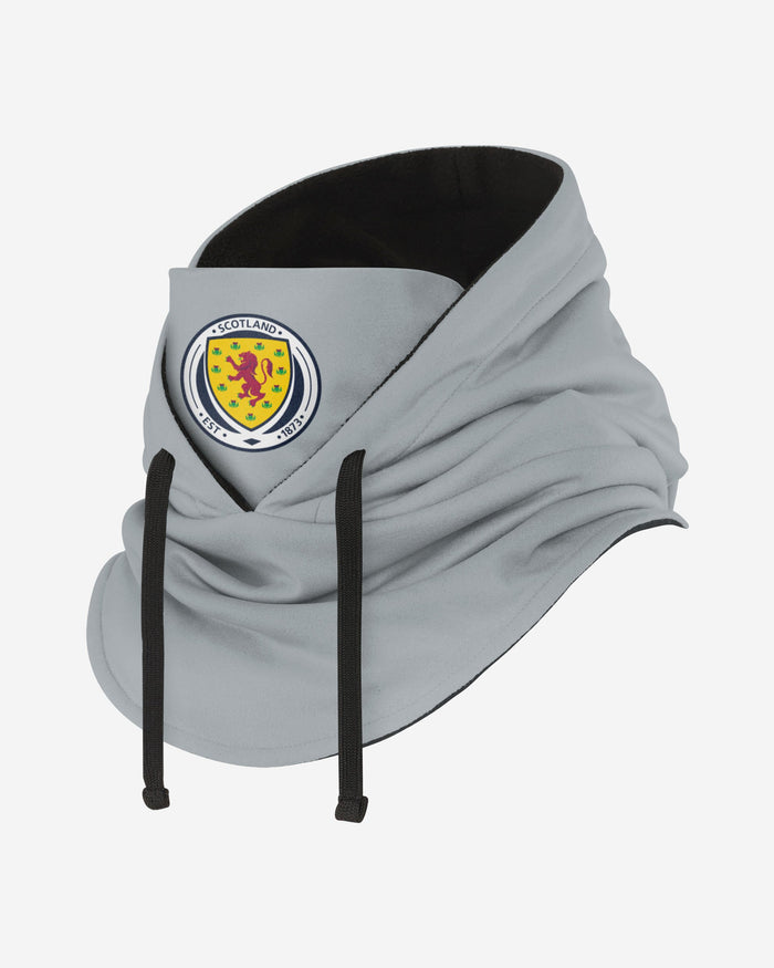 Scotland Grey Drawstring Hooded Snood FOCO - FOCO.com | UK & IRE
