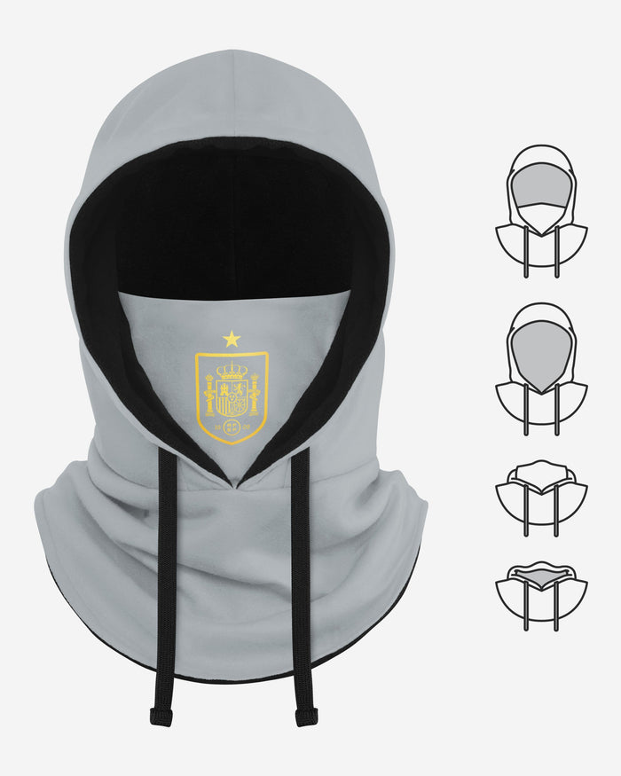 Spain Grey Drawstring Hooded Snood FOCO - FOCO.com | UK & IRE