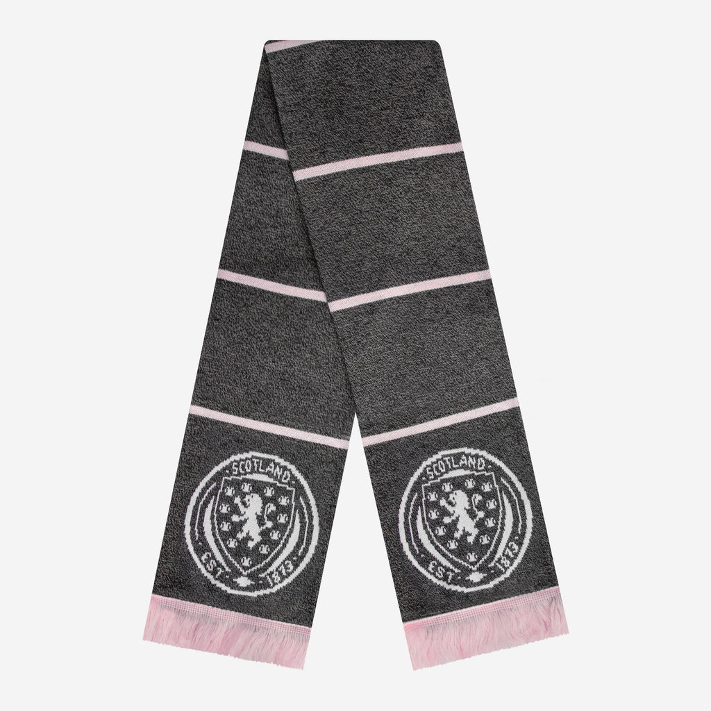 Scotland Grey Marl Pink Scarf FOCO - FOCO.com | UK & IRE