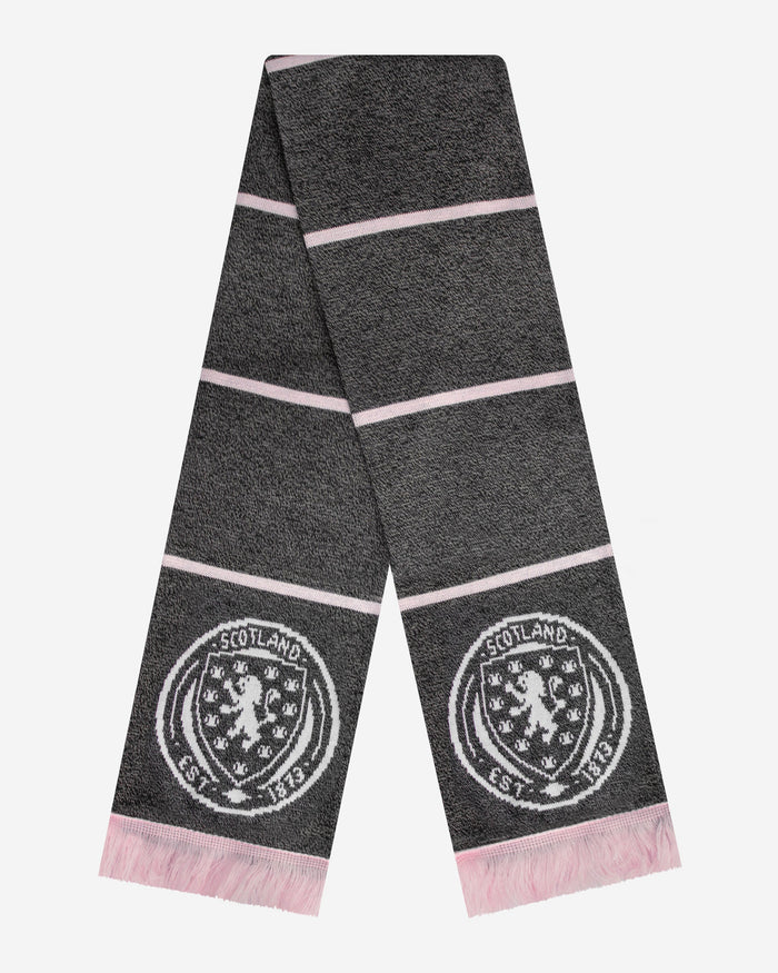 Scotland Grey Marl Pink Scarf FOCO - FOCO.com | UK & IRE