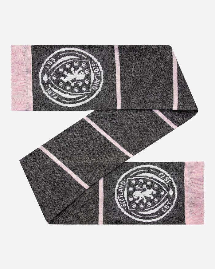 Scotland Grey Marl Pink Scarf FOCO - FOCO.com | UK & IRE