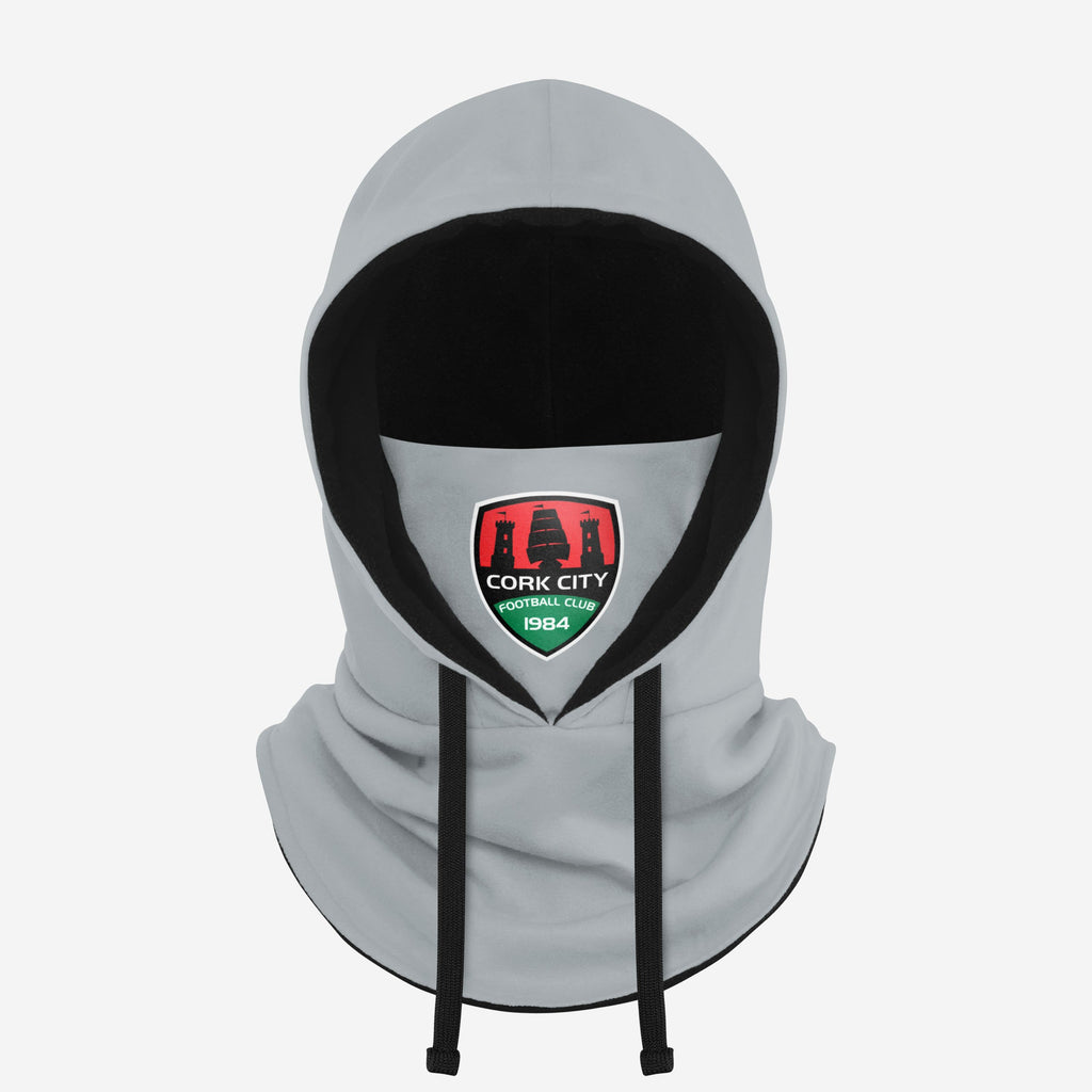 Cork City FC Grey Drawstring Hooded Snood FOCO - FOCO.com | UK & IRE
