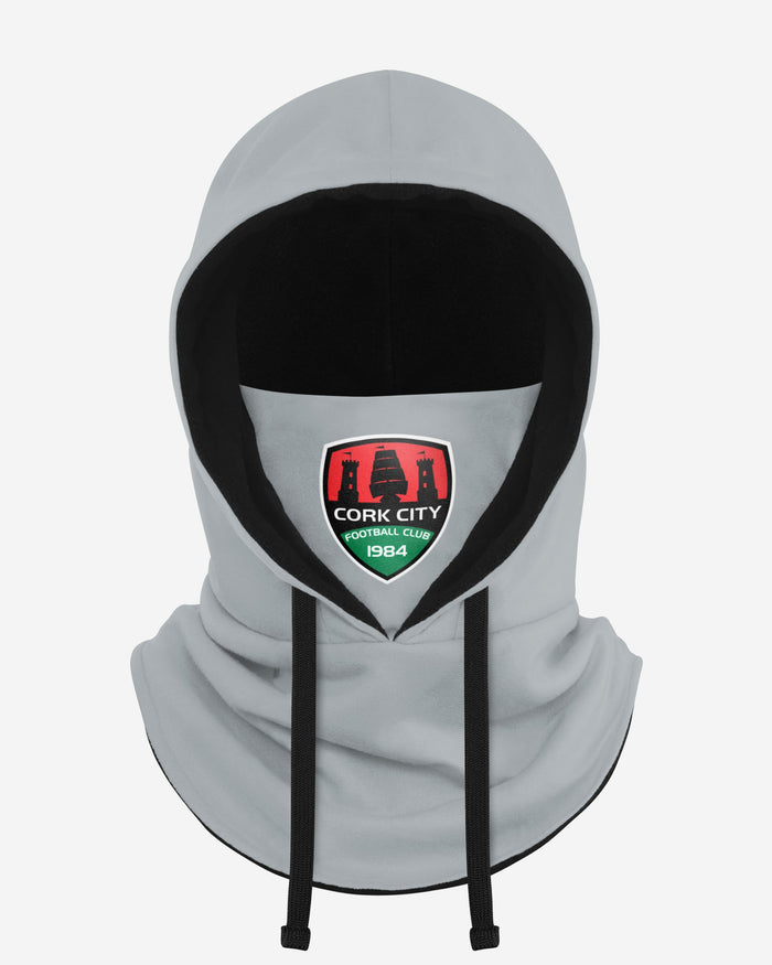 Cork City FC Grey Drawstring Hooded Snood FOCO - FOCO.com | UK & IRE