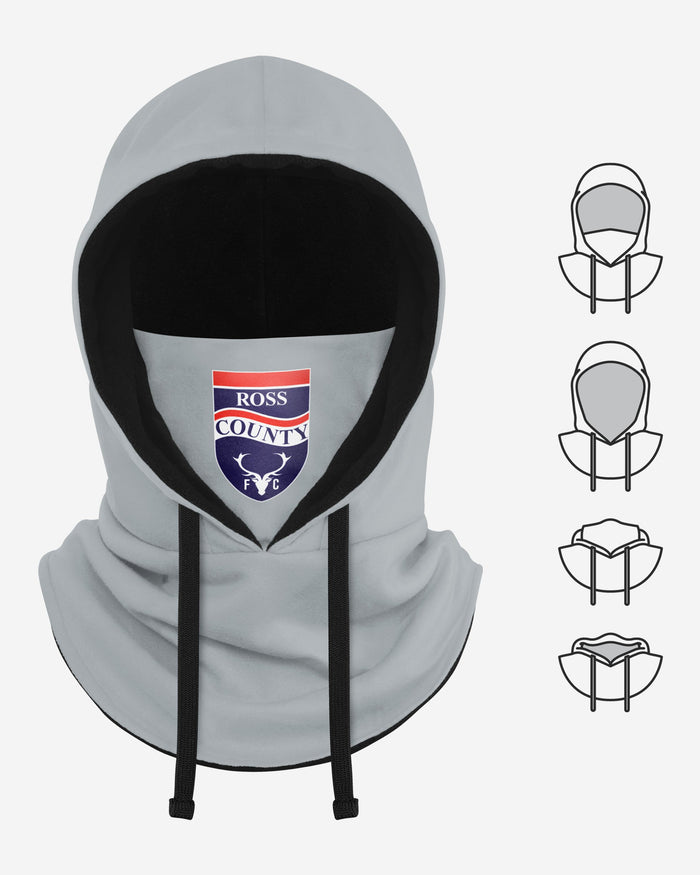 Ross County FC Grey Drawstring Hooded Snood FOCO - FOCO.com | UK & IRE