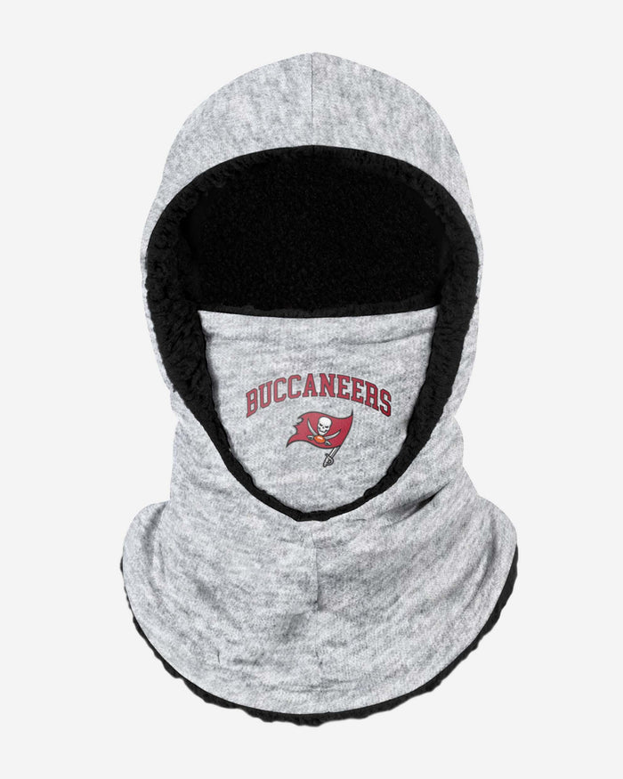 Tampa Bay Buccaneers Heather Grey Big Logo Hooded Snood FOCO - FOCO.com | UK & IRE
