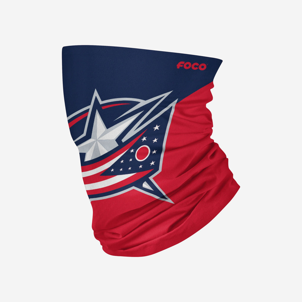 Columbus Blue Jackets Big Logo Snood Scarf FOCO - FOCO.com | UK & IRE