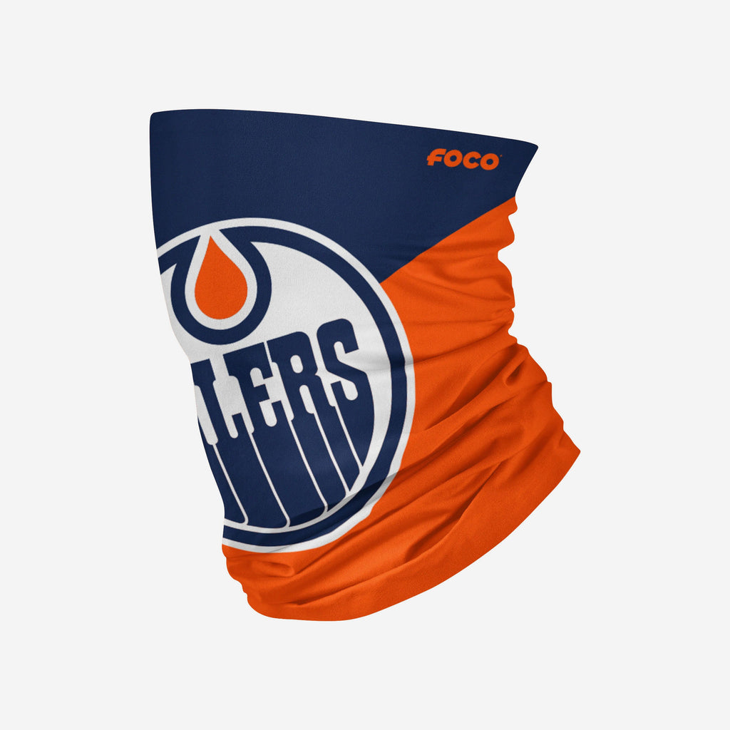 Edmonton Oilers Big Logo Snood Scarf FOCO - FOCO.com | UK & IRE