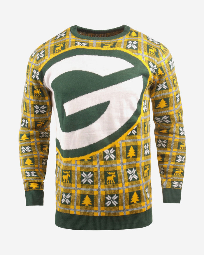 Green Bay Packers Big Logo Sweater FOCO S - FOCO.com | UK & IRE